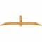 Ekena Millwork Bellingham Rough Sawn Timber Gable Bracket, Western Red Cedar, 84"W x 28"H x 2"D x 6"F, 8/12 Pitch GBW084X28X0206BEL00RWR - alternate 5